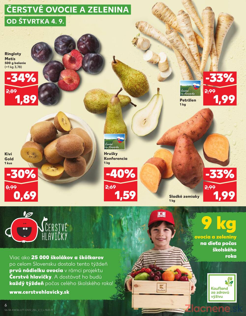 Leták Kaufland - Kaufland 4.9. - 10.9. - Kaufland Topoľčany - strana 6
