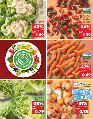 Kaufland 4.9. - 10.9. - Kaufland Topoľčany