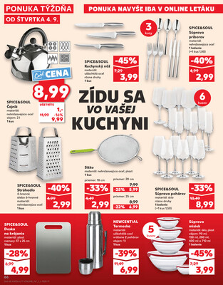 Kaufland 4.9. - 10.9. - Kaufland Topoľčany