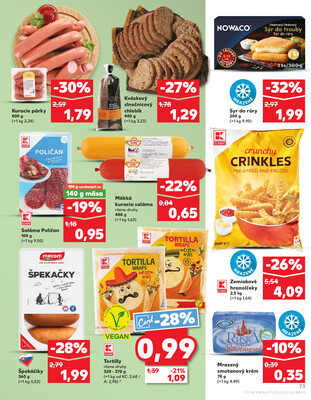 Kaufland 4.9. - 10.9. - Kaufland Topoľčany