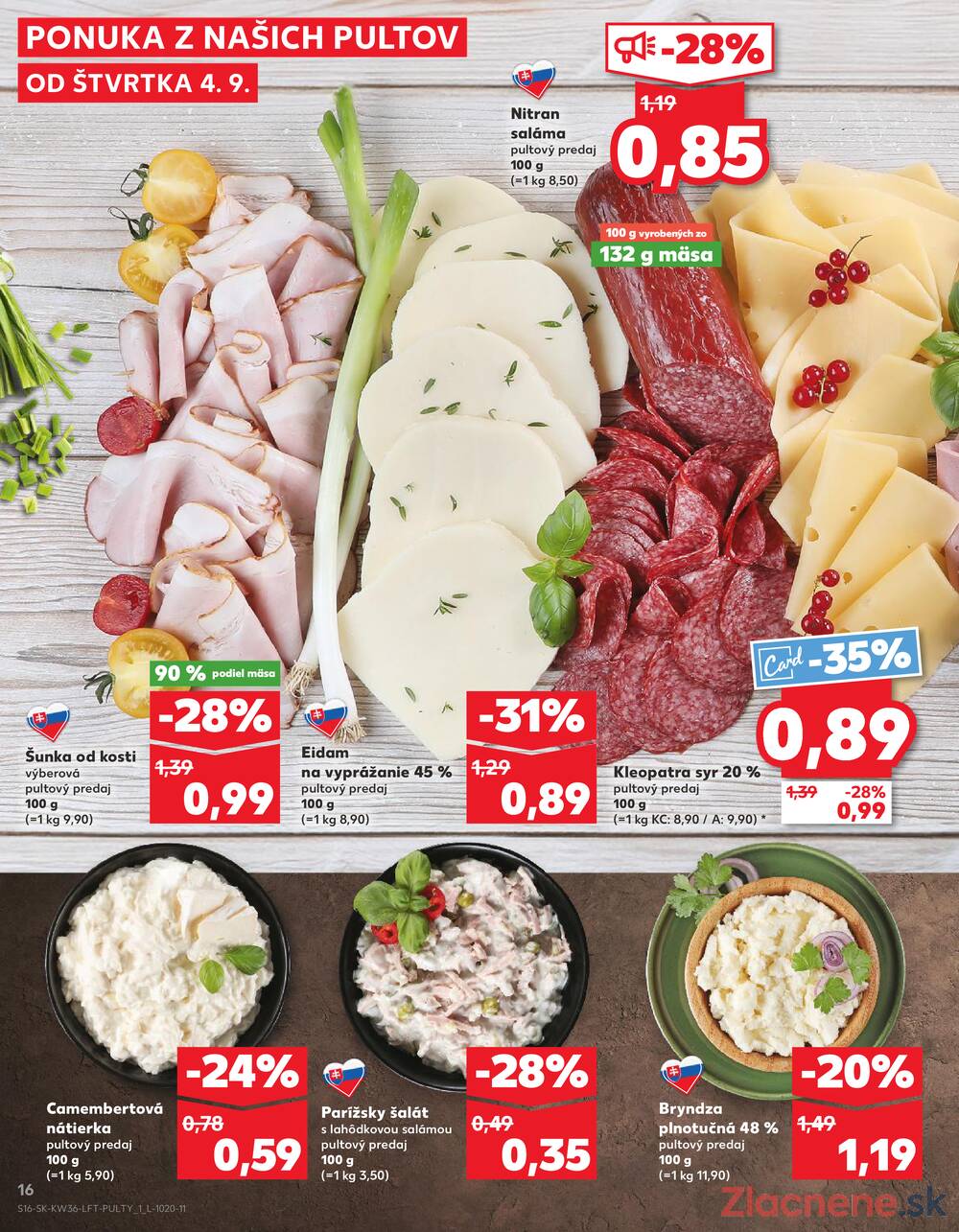 Leták Kaufland - Kaufland 4.9. - 10.9. - Kaufland Skalica - Mallého - strana 16