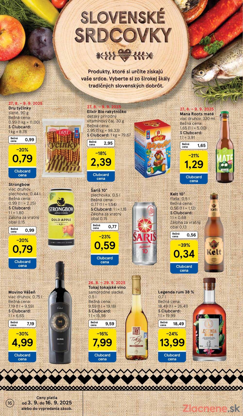 Leták Tesco - Tesco malé hypermarkety od 3.9. do 9.9.2025 - strana 16 Leták Tesco - Tesco malé hypermarkety od 3.9. do 9.9.2025 - strana 16