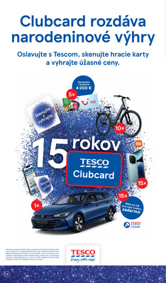 Tesco malé hypermarkety od 10.9. do 16.9.2025