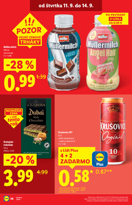 Leták Lidl
		  platný do 14.9.2025 - strana 70
