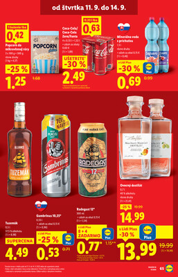 Leták Lidl
		  platný do 14.9.2025 - strana 81