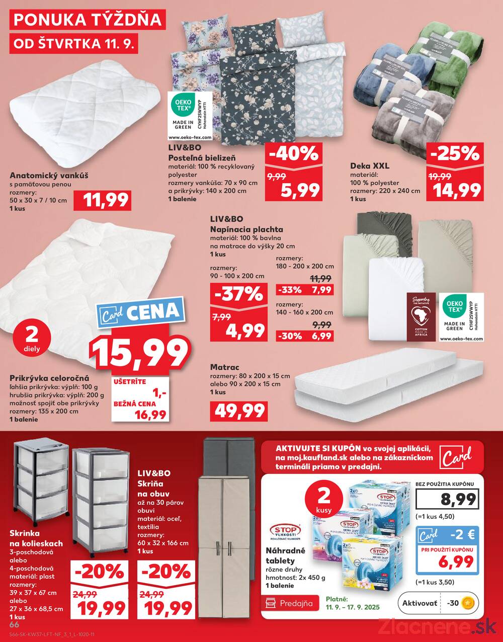 Leták Kaufland - Kaufland 11.9. - 17.9. - Kaufland Veľký Meder - strana 66
