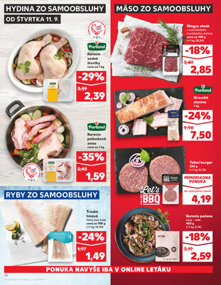 Kaufland 11.9. - 17.9. - Kaufland Veľký Meder