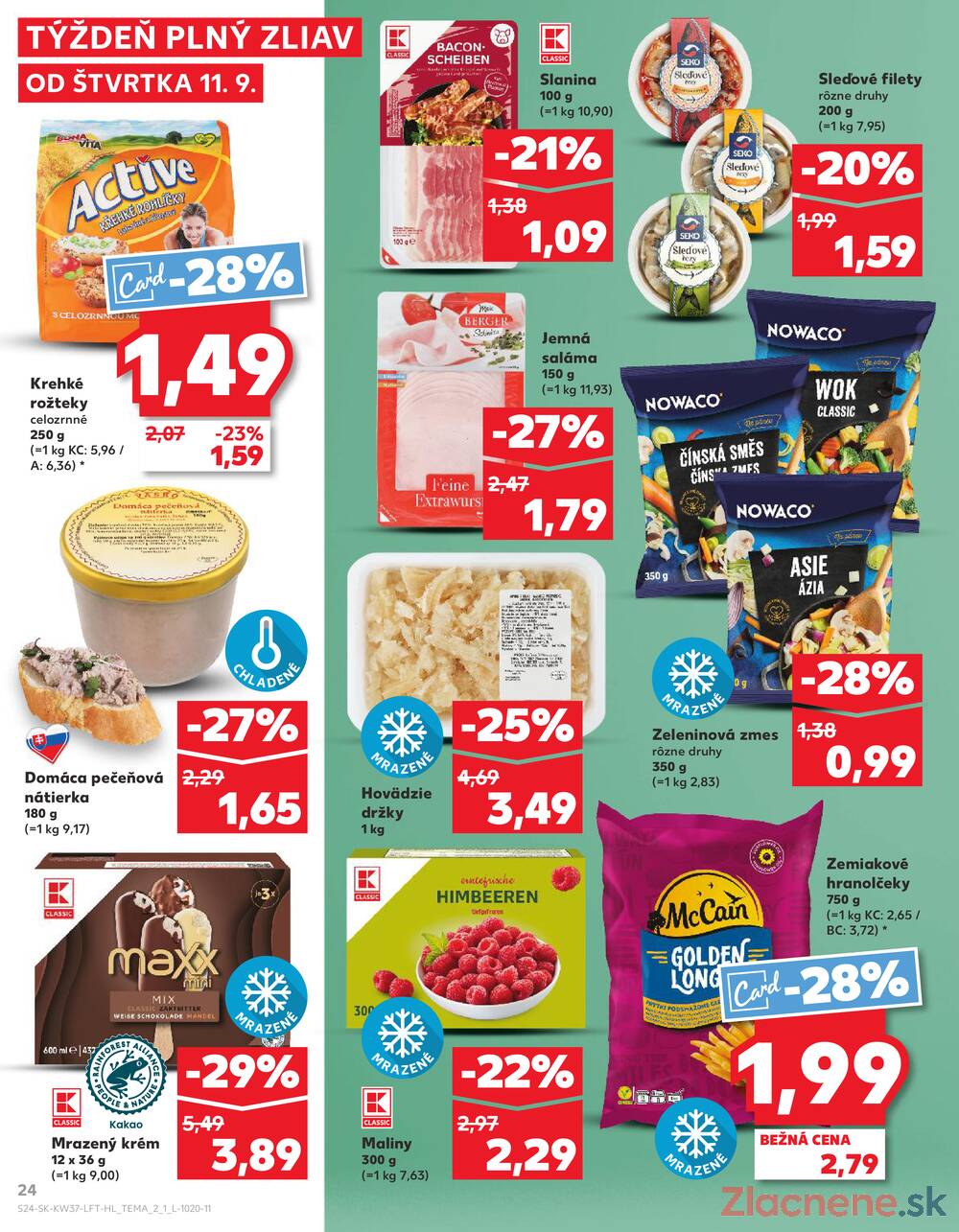 Leták Kaufland - Kaufland 11.9. - 17.9. - Kaufland Piešťany - strana 24