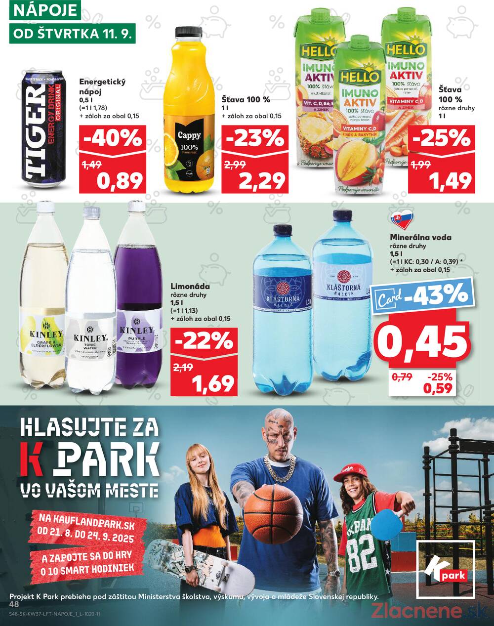 Leták Kaufland - Kaufland 11.9. - 17.9. - Kaufland Piešťany - strana 48