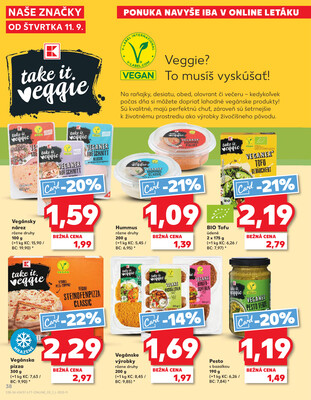 Kaufland 11.9. - 17.9. - Kaufland Martin
