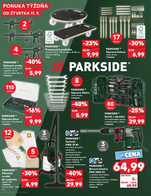 Kaufland 11.9. - 17.9. - Kaufland Martin