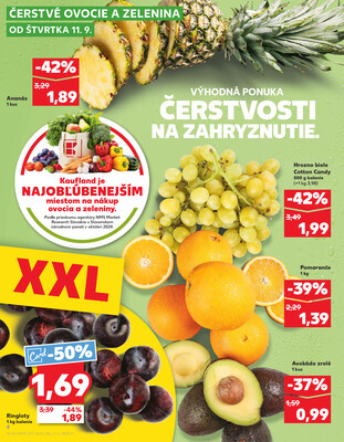 Kaufland 11.9. - 17.9. - Kaufland Košice - Popradská 