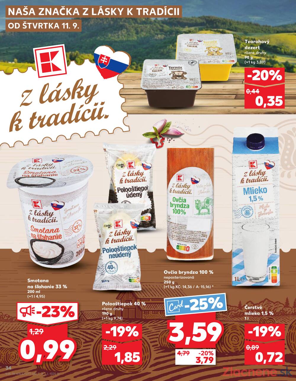 Leták Kaufland - Kaufland 11.9. - 17.9. - Kaufland Bratislava - Nové Mesto - strana 34