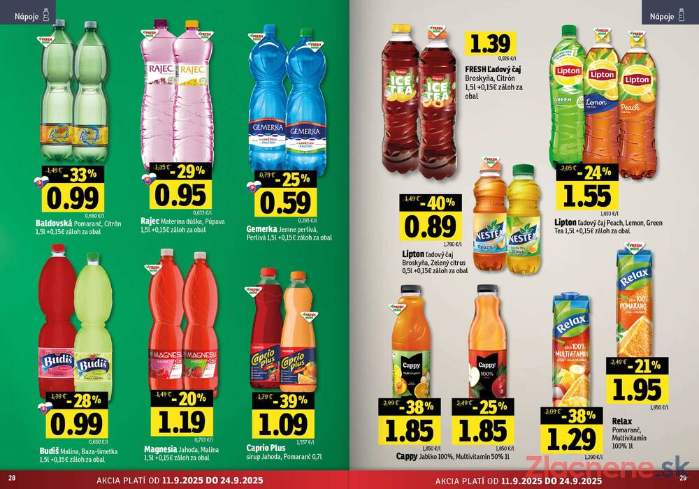 Leták Fresh - Fresh do 24.9. - strana 15