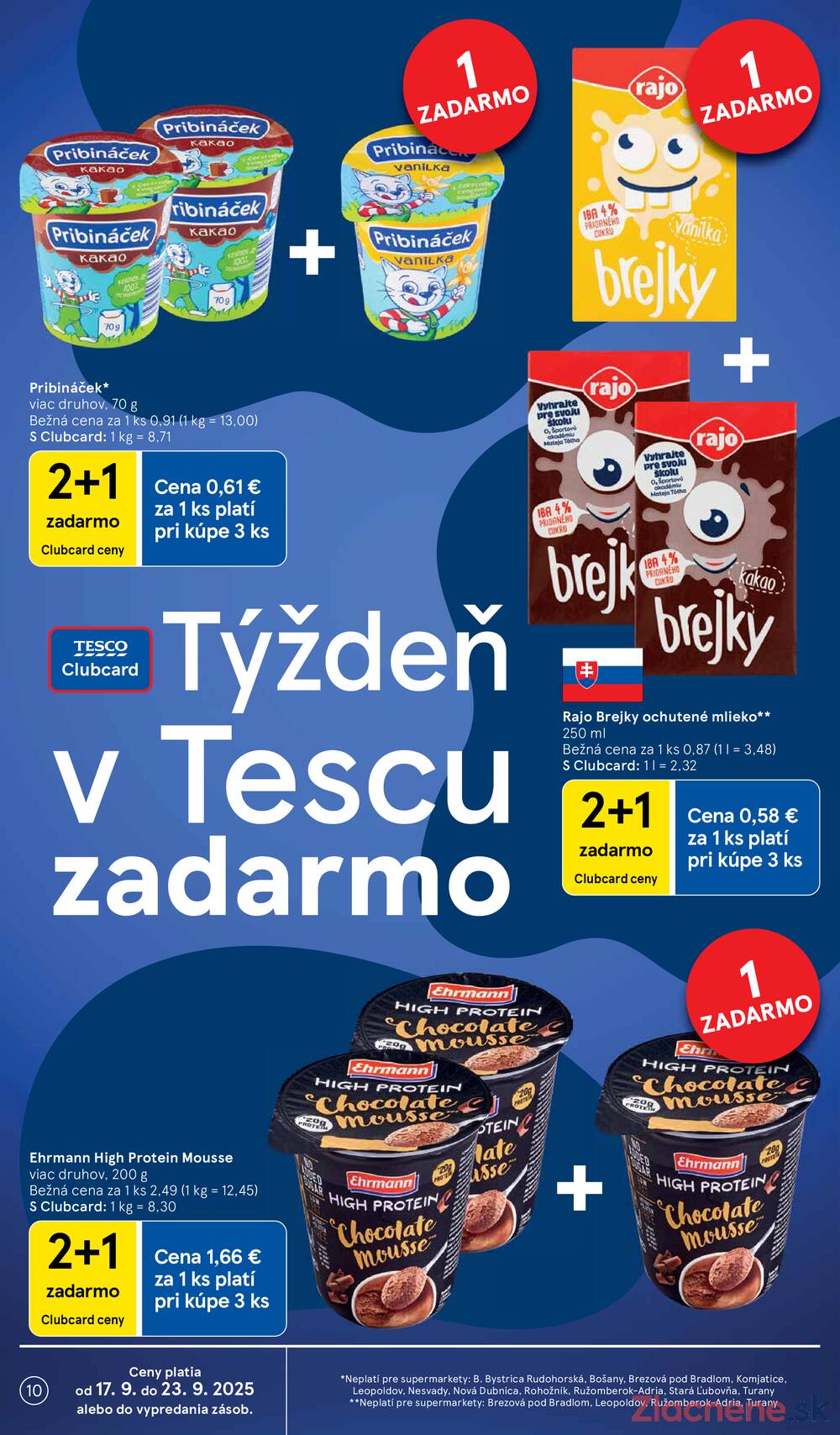 Leták Tesco - Tesco supermarkety od 17.9. do 23.9.2025 - strana 10 Leták Tesco - Tesco supermarkety od 17.9. do 23.9.2025 - strana 10
