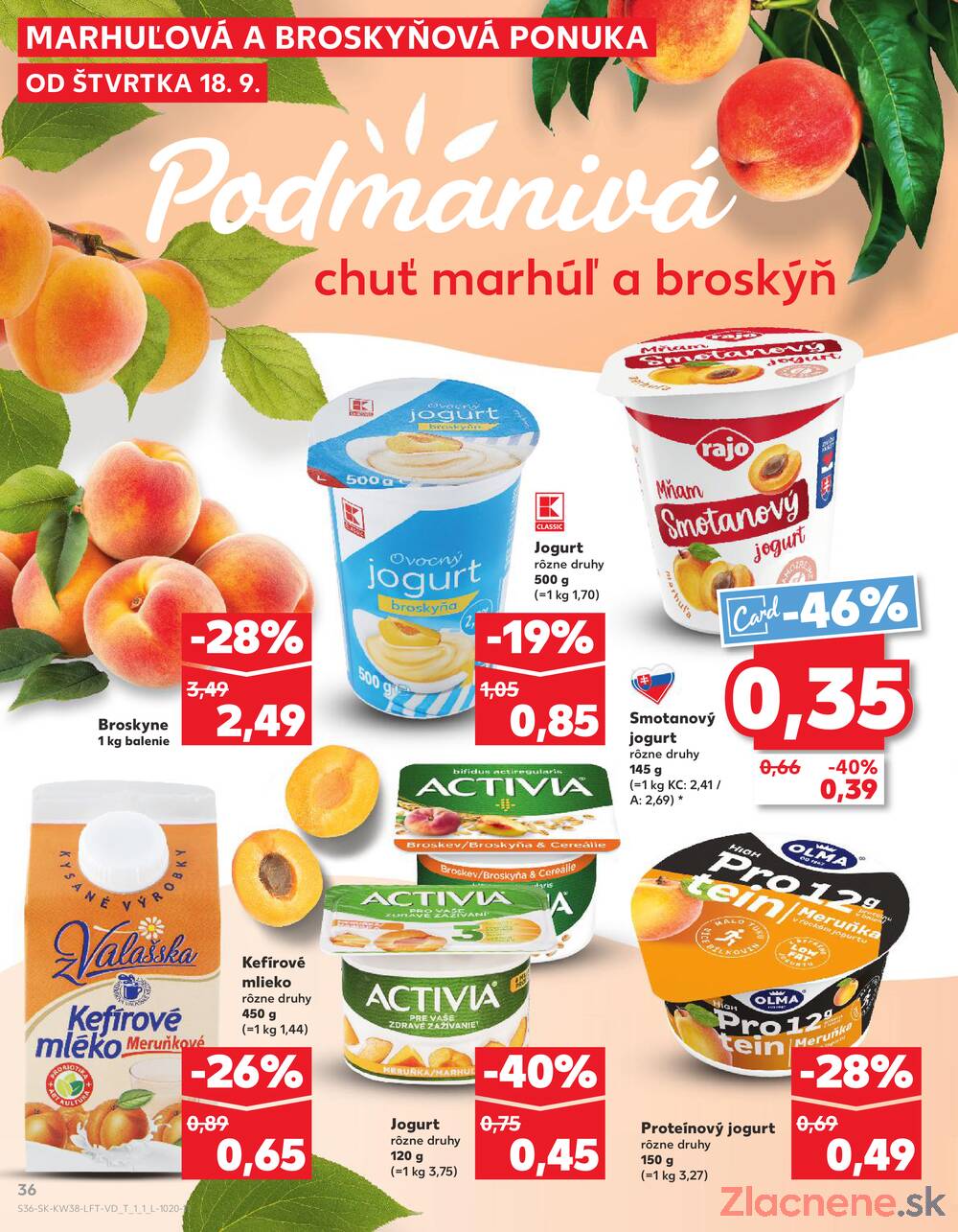 Leták Kaufland - Kaufland 18.9. - 24.9. - Kaufland Stará Ľubovňa - strana 36