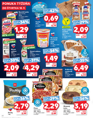 Kaufland 18.9. - 24.9. - Kaufland Trebišov