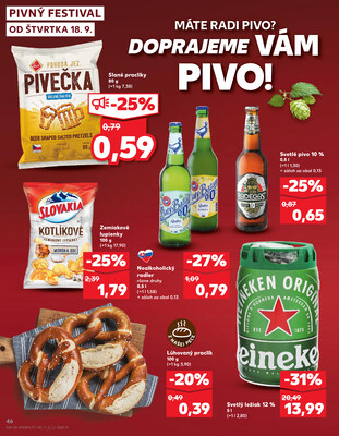 Kaufland 18.9. - 24.9. - Kaufland Trebišov