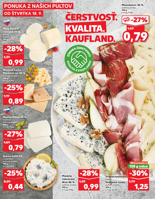 Kaufland 18.9. - 24.9. - Kaufland Lučenec