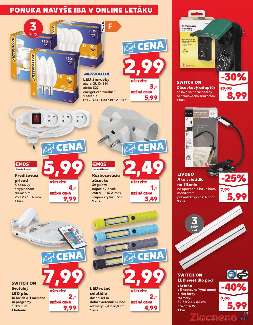 Leták Kaufland - Kaufland 18.9. - 24.9. - Kaufland Hlohovec - strana 67