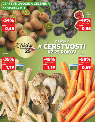 Kaufland 18.9. - 24.9. - Kaufland Nové Mesto nad Váhom