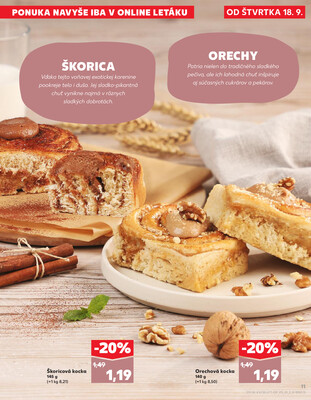 Kaufland 18.9. - 24.9. - Kaufland Komárno