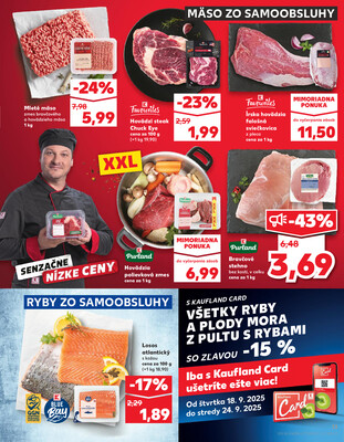 Kaufland 18.9. - 24.9. - Kaufland Komárno