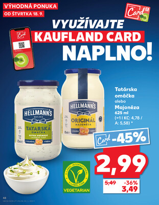 Kaufland 18.9. - 24.9. - Kaufland Komárno