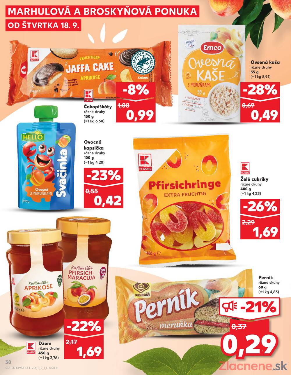 Leták Kaufland - Kaufland 18.9. - 24.9. - Kaufland Topoľčany - strana 38