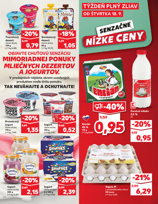 Kaufland 18.9. - 24.9. - Kaufland Prešov - Sekčov 