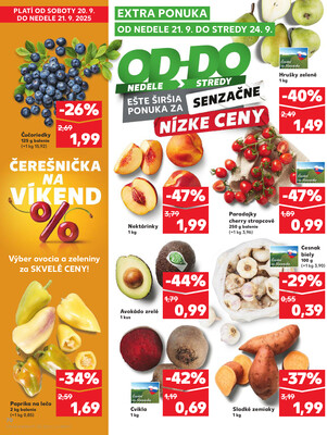 Kaufland 18.9. - 24.9. - Kaufland Prešov - Sekčov 