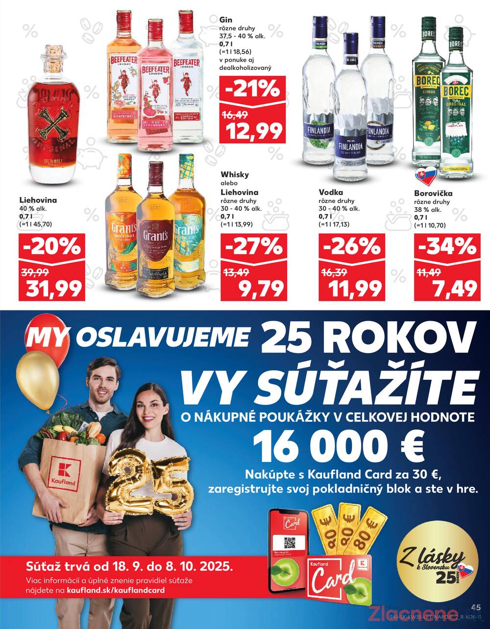 Leták Kaufland - Kaufland 18.9. - 24.9. - Kaufland Skalica - Mallého - strana 45