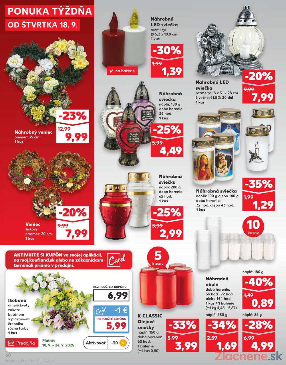 Leták Kaufland - Kaufland 18.9. - 24.9. - Kaufland Skalica - Mallého - strana 60