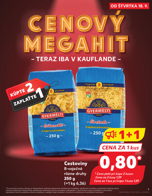 Kaufland 18.9. - 24.9. - Kaufland Skalica - Mallého