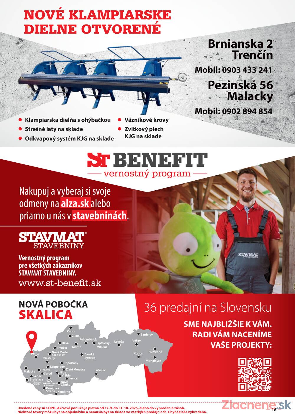 Leták STAVMAT
		  platný do 31.10.2025 - strana 16