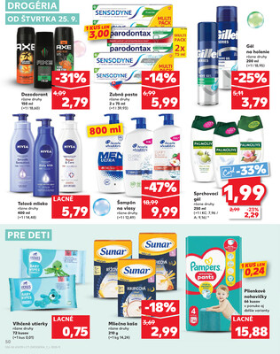 Kaufland 25.9. - 1.10. - Kaufland Brezno