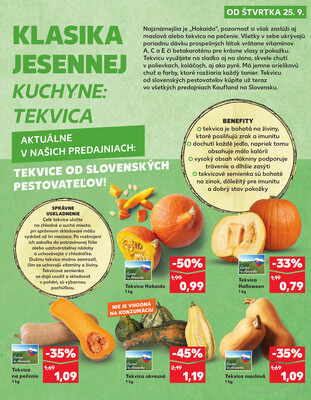 Kaufland 25.9. - 1.10. - Kaufland Michalovce