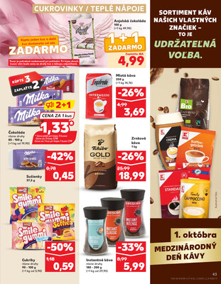 Kaufland 25.9. - 1.10. - Kaufland Michalovce