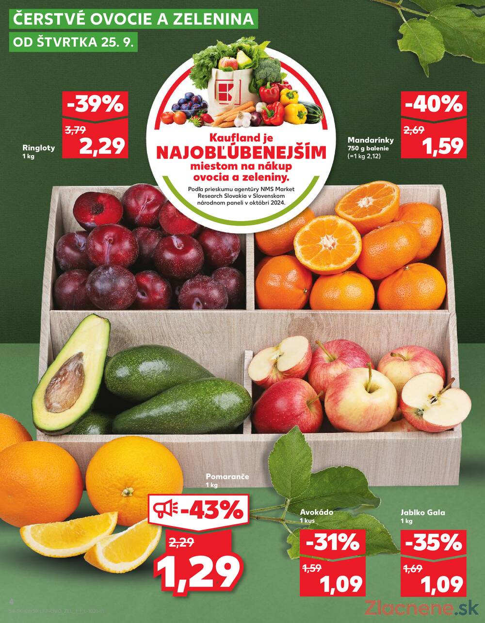 Leták Kaufland - Kaufland 25.9. - 1.10. - Kaufland Spišská Nová Ves - strana 4