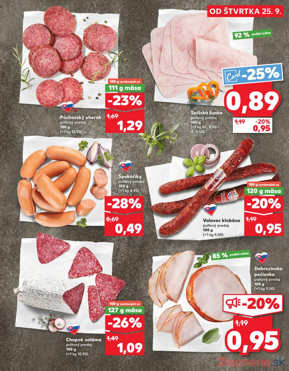 Leták Kaufland - Kaufland 25.9. - 1.10. - Kaufland Spišská Nová Ves - strana 21