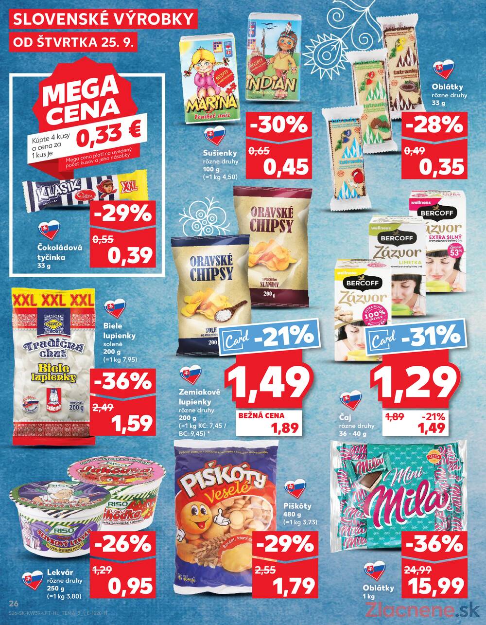 Leták Kaufland - Kaufland 25.9. - 1.10. - Kaufland Spišská Nová Ves - strana 26