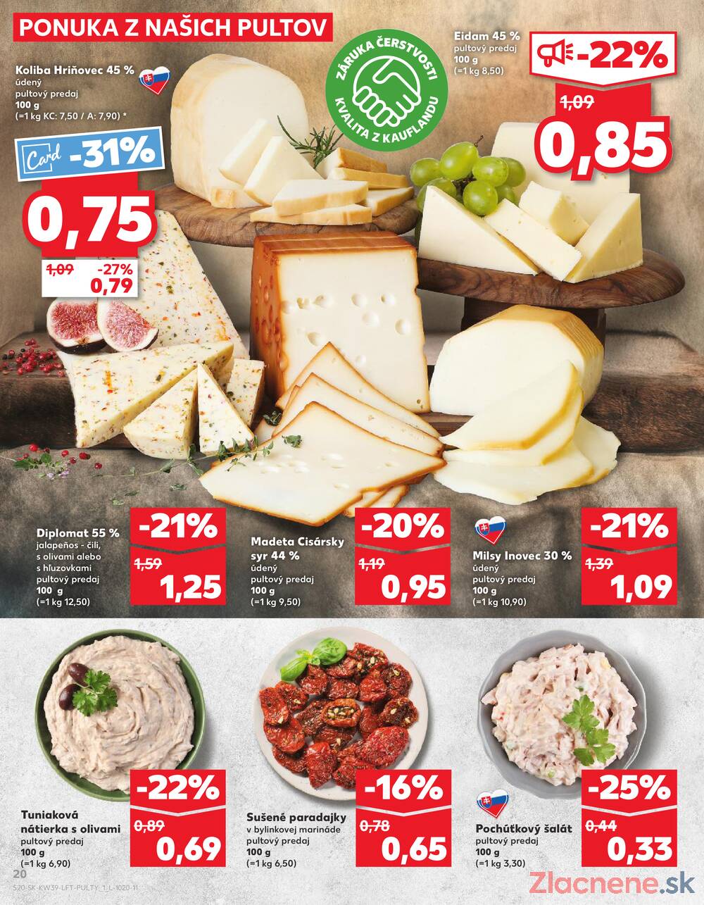 Leták Kaufland - Kaufland 25.9. - 1.10. - Kaufland Vranov nad Topľou - strana 20
