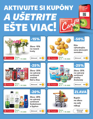 Kaufland 25.9. - 1.10. - Kaufland Bardejov