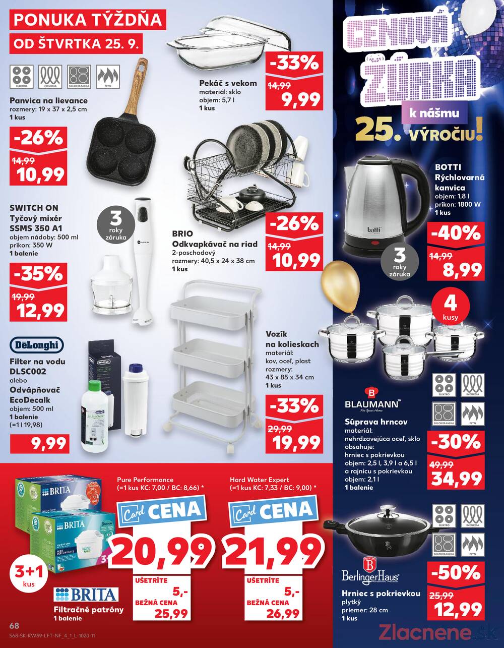 Leták Kaufland - Kaufland 25.9. - 1.10. - Kaufland Stará Ľubovňa - strana 68