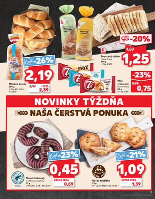 Kaufland 25.9. - 1.10. - Kaufland Stará Ľubovňa