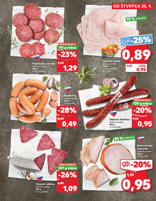 Kaufland 25.9. - 1.10. - Kaufland Stará Ľubovňa
