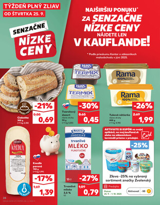 Kaufland 25.9. - 1.10. - Kaufland Stará Ľubovňa