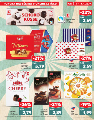 Kaufland 25.9. - 1.10. - Kaufland Stará Ľubovňa