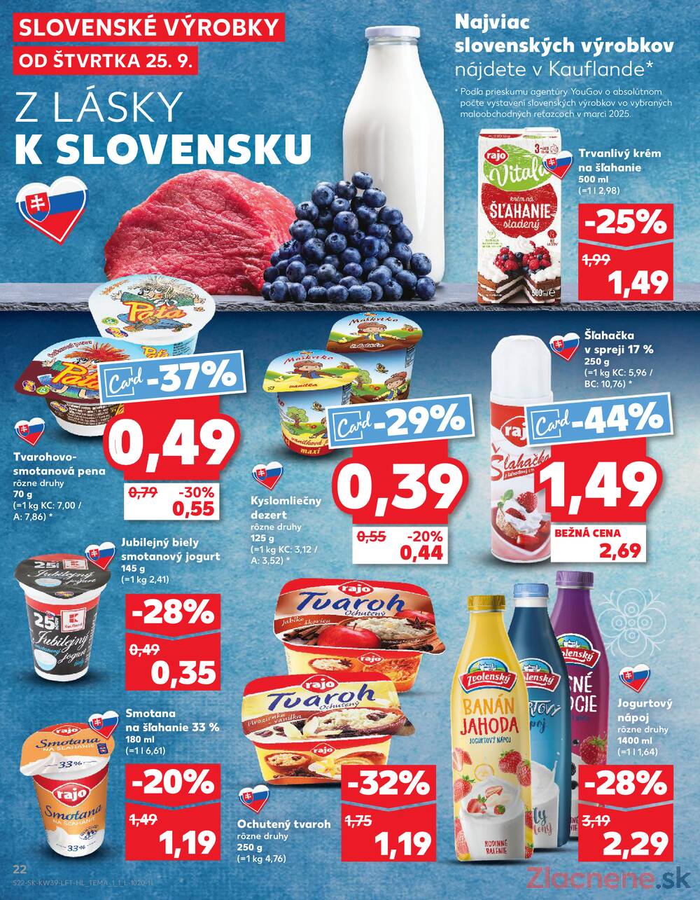 Leták Kaufland - Kaufland 25.9. - 1.10. - Kaufland Trebišov - strana 22