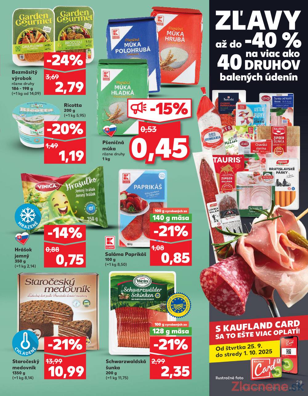 Leták Kaufland - Kaufland 25.9. - 1.10. - Kaufland Trebišov - strana 29